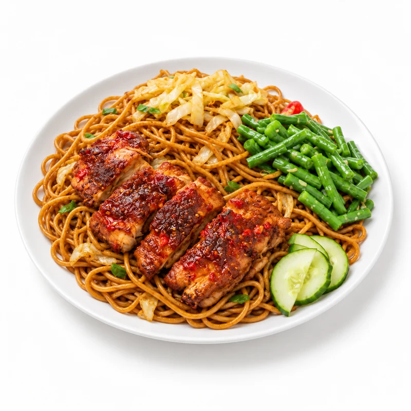 Bami hete kip